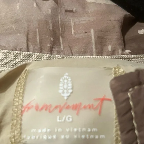 NWOT Free People Movement Pippa Printed Packable Puffer Jacket - Picture 7 of 9